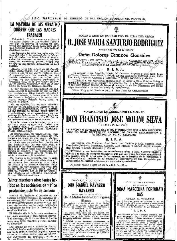 ABC SEVILLA 11-02-1975 página 61