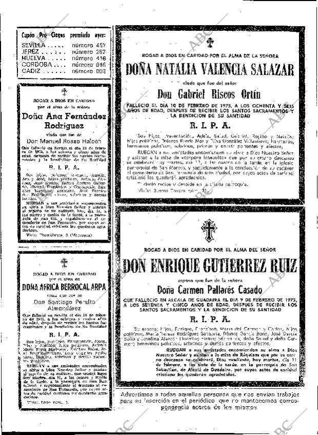 ABC SEVILLA 11-02-1975 página 62