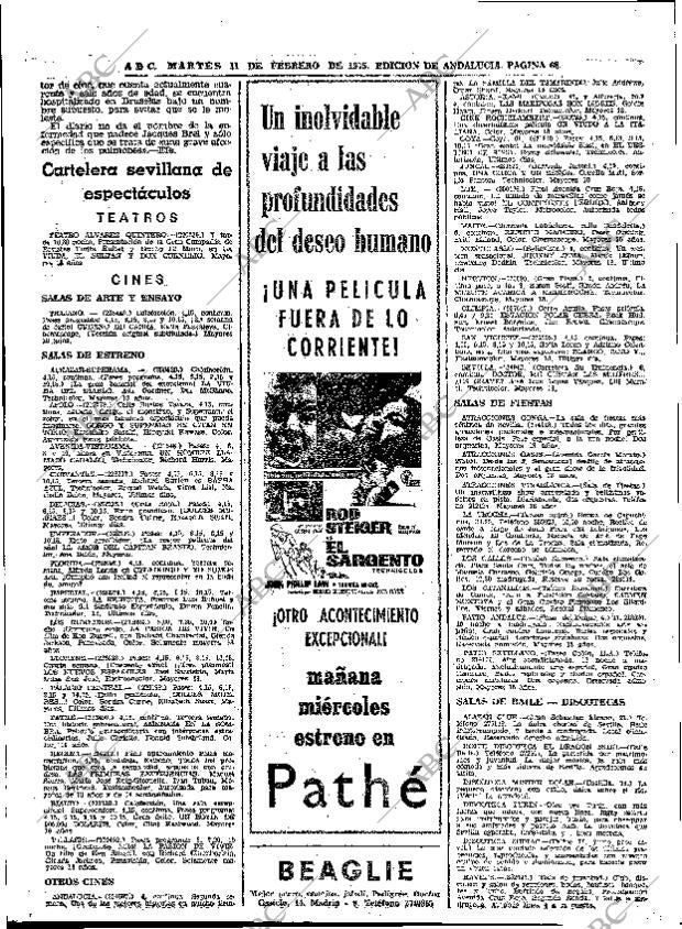 ABC SEVILLA 11-02-1975 página 68