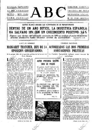 ABC MADRID 12-02-1975 página 15