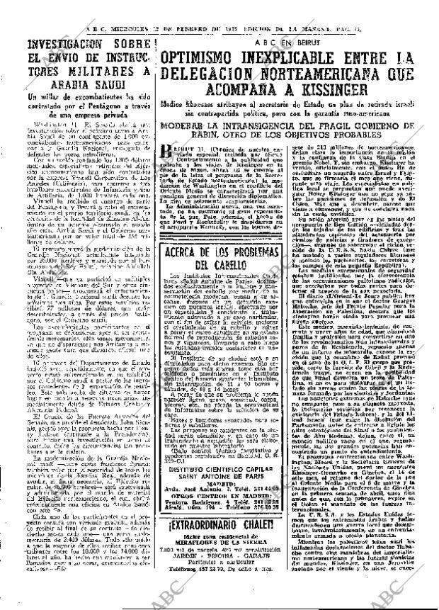 ABC MADRID 12-02-1975 página 25