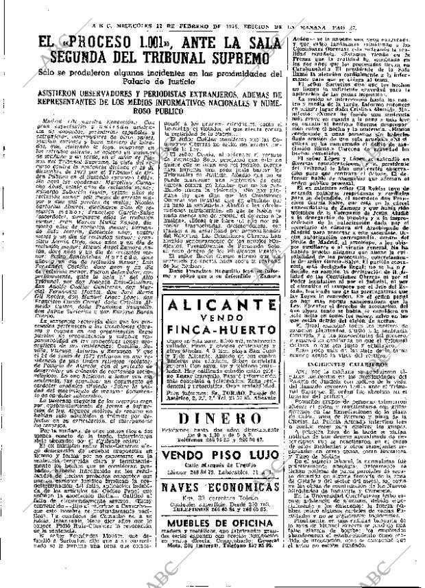 ABC MADRID 12-02-1975 página 27