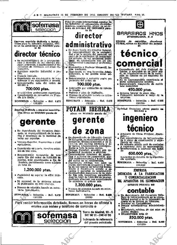 ABC MADRID 12-02-1975 página 30