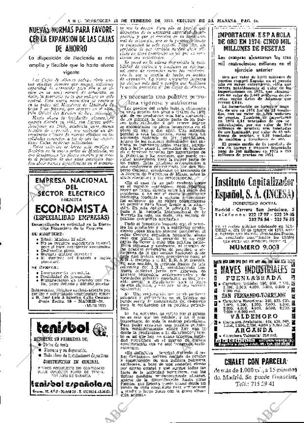 ABC MADRID 12-02-1975 página 49