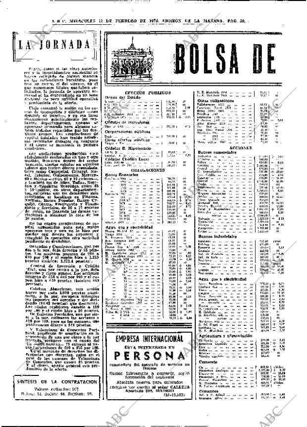 ABC MADRID 12-02-1975 página 50