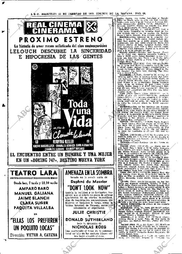 ABC MADRID 12-02-1975 página 64
