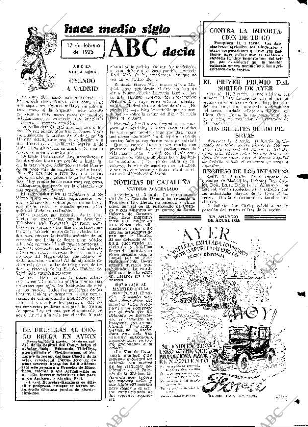ABC MADRID 12-02-1975 página 85
