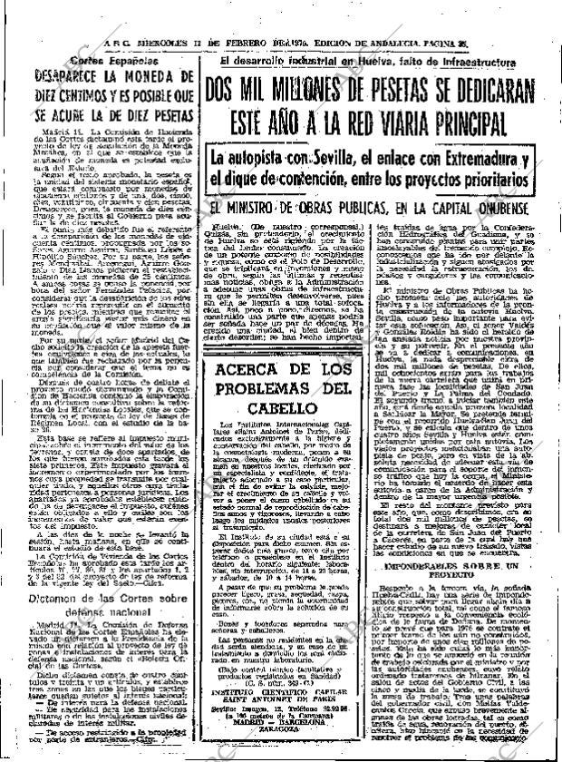 ABC SEVILLA 12-02-1975 página 35