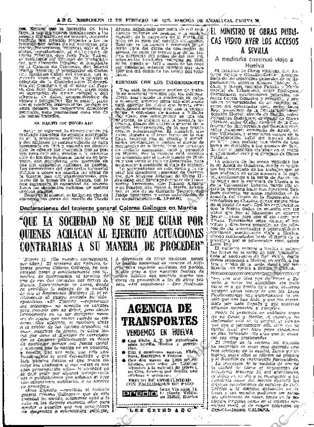 ABC SEVILLA 12-02-1975 página 36