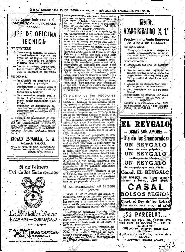 ABC SEVILLA 12-02-1975 página 42