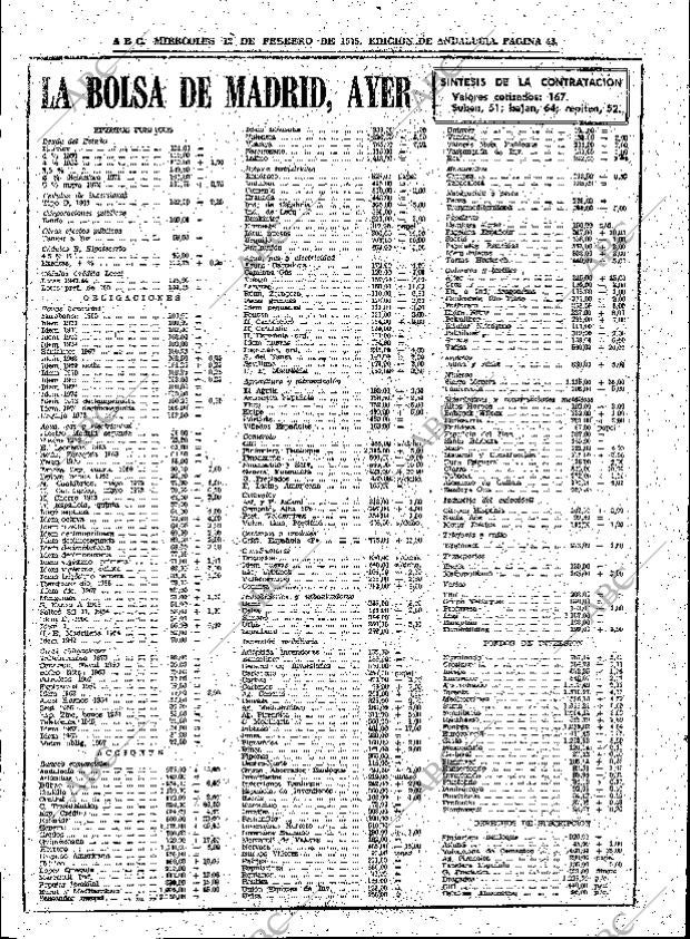ABC SEVILLA 12-02-1975 página 45