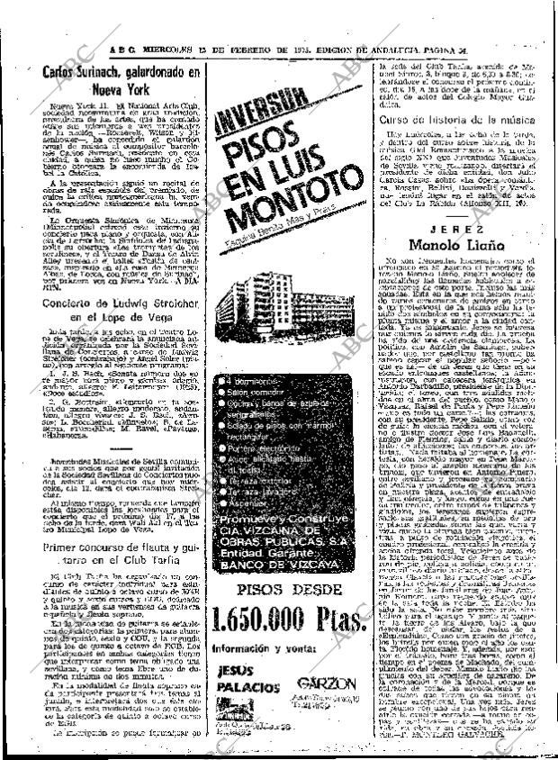 ABC SEVILLA 12-02-1975 página 54