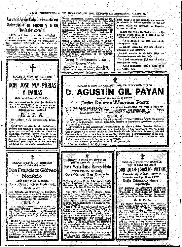 ABC SEVILLA 12-02-1975 página 67