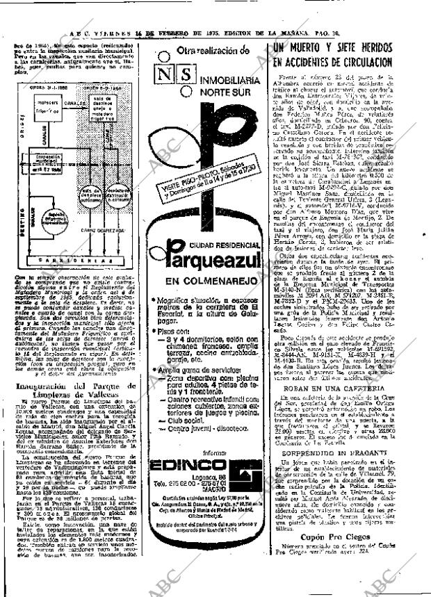 ABC MADRID 14-02-1975 página 36