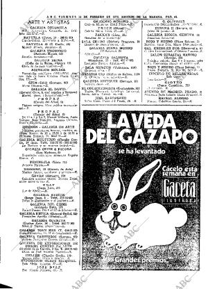 ABC MADRID 14-02-1975 página 43