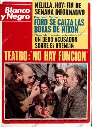 BLANCO Y NEGRO MADRID 15-02-1975