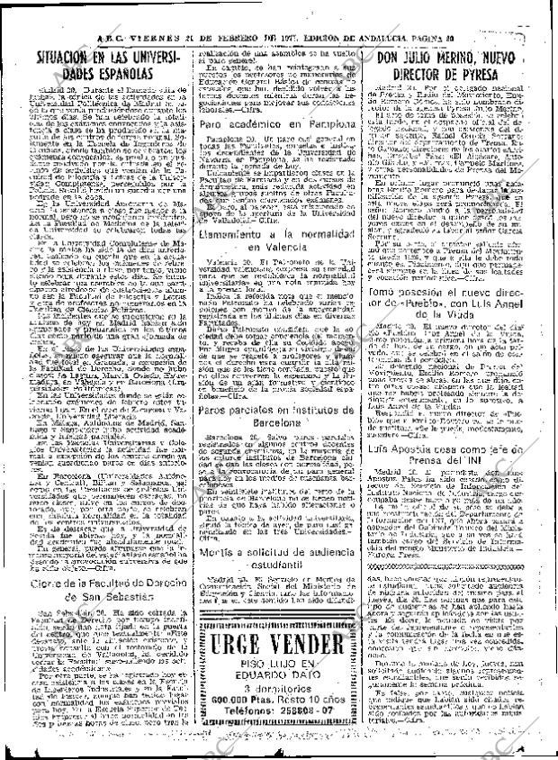 ABC SEVILLA 21-02-1975 página 20