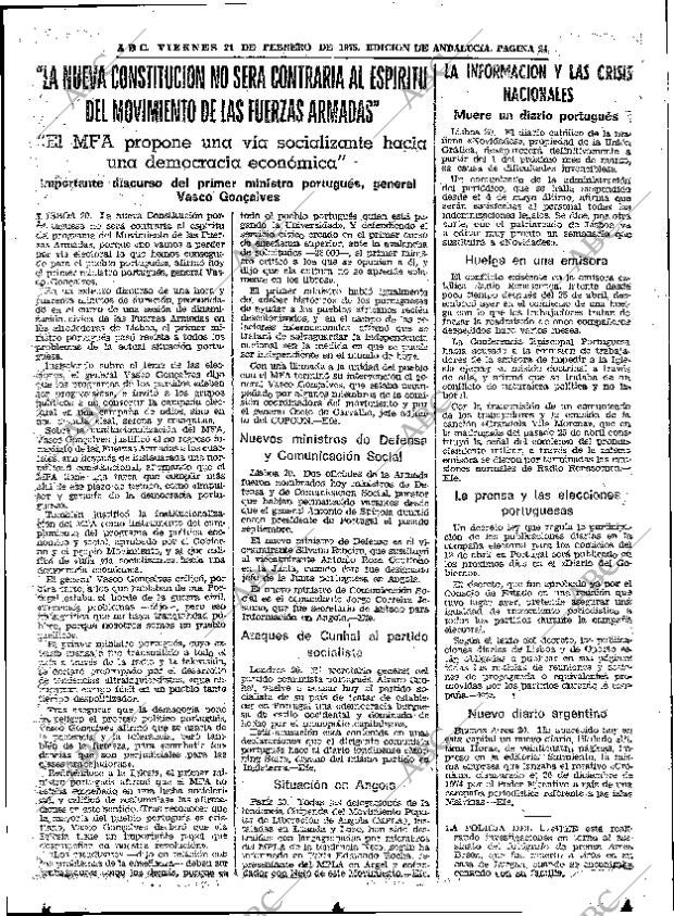 ABC SEVILLA 21-02-1975 página 24