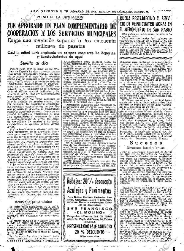 ABC SEVILLA 21-02-1975 página 31