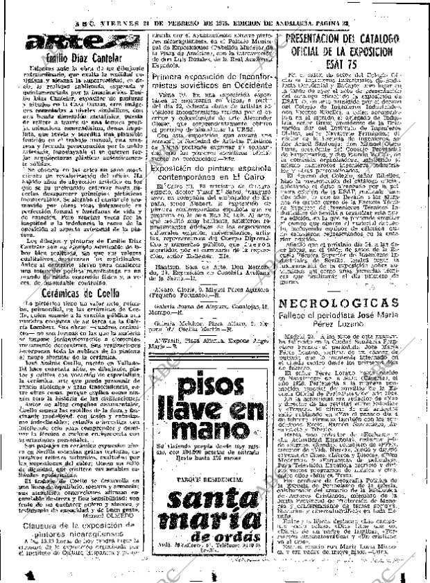 ABC SEVILLA 21-02-1975 página 33