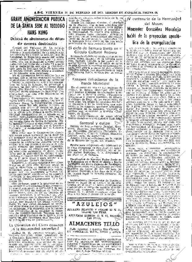 ABC SEVILLA 21-02-1975 página 40