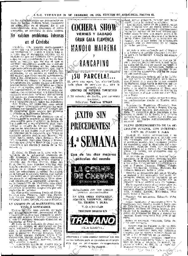 ABC SEVILLA 21-02-1975 página 42
