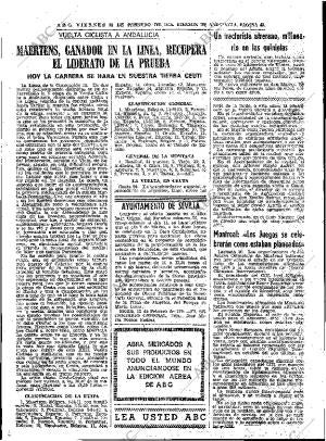 ABC SEVILLA 21-02-1975 página 45