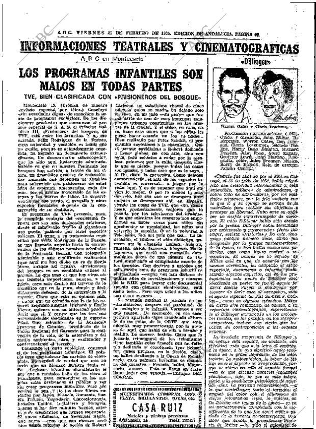 ABC SEVILLA 21-02-1975 página 47