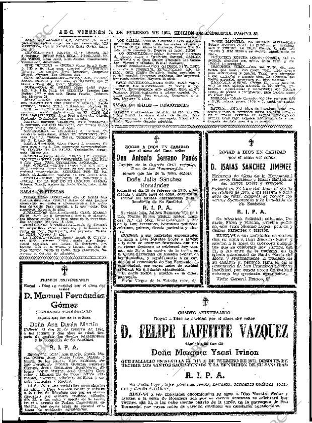 ABC SEVILLA 21-02-1975 página 50