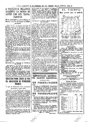 ABC MADRID 22-02-1975 página 42