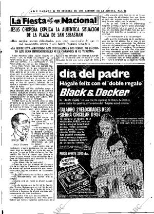 ABC MADRID 22-02-1975 página 71