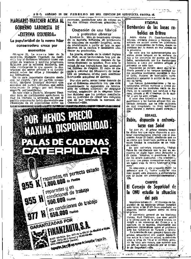 ABC SEVILLA 22-02-1975 página 27