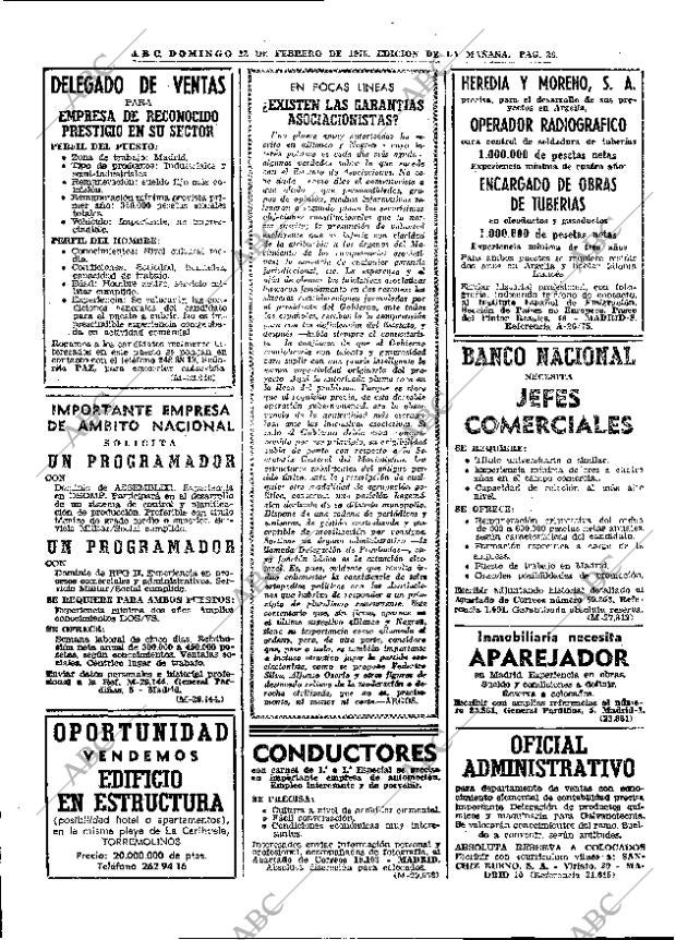 ABC MADRID 23-02-1975 página 12