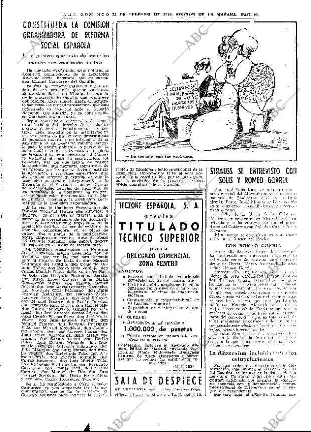 ABC MADRID 23-02-1975 página 13