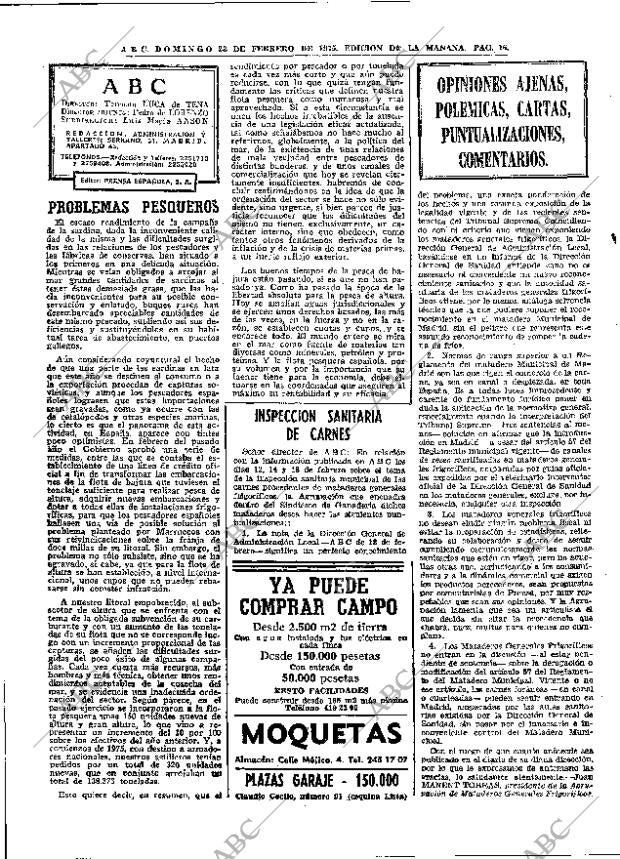 ABC MADRID 23-02-1975 página 2