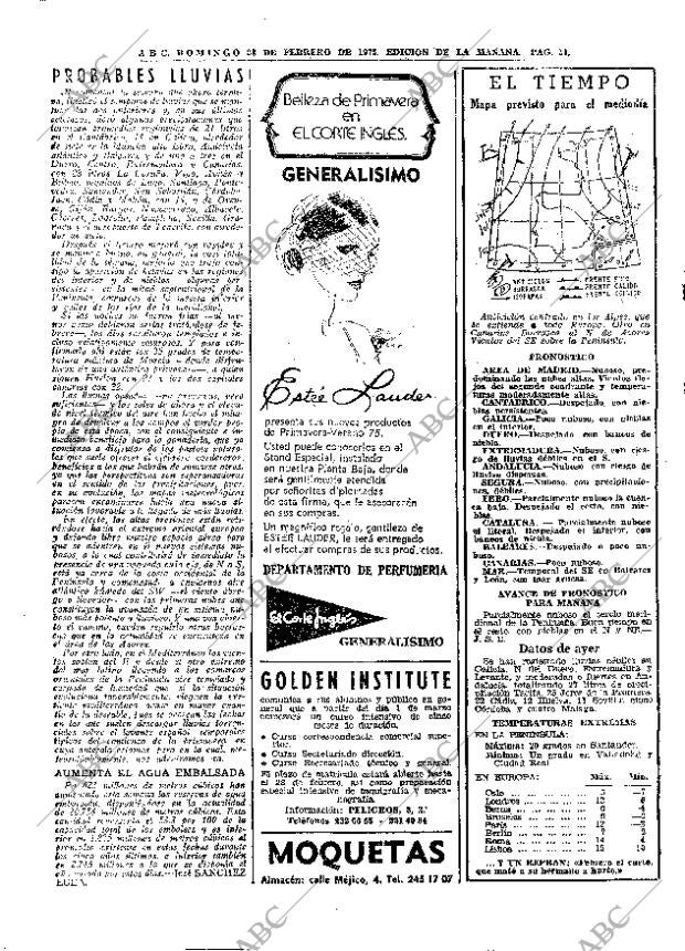 ABC MADRID 23-02-1975 página 20