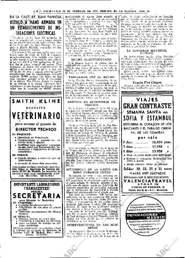 ABC MADRID 23-02-1975 página 30