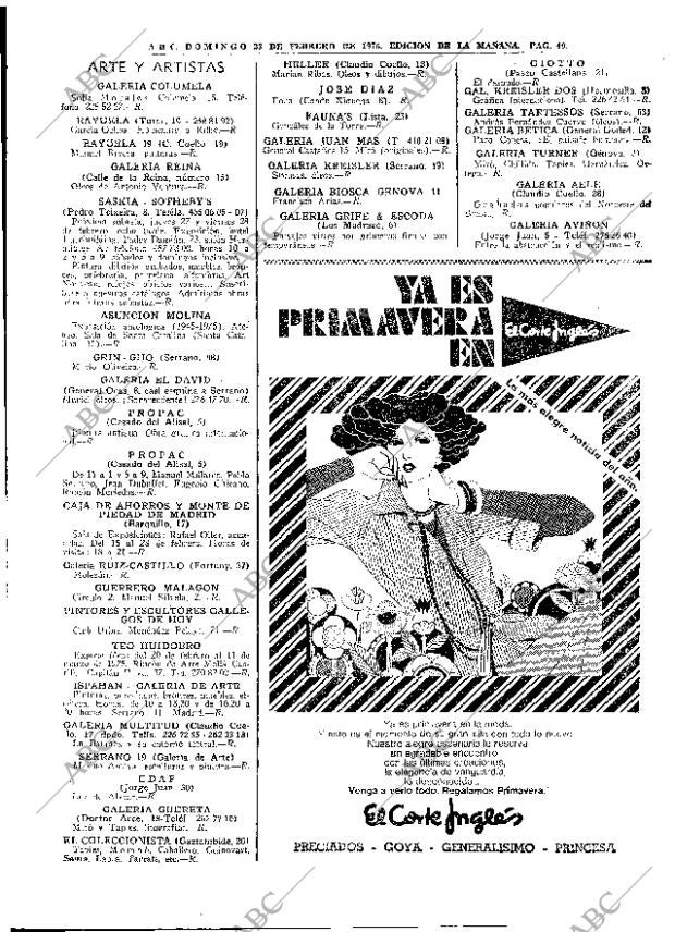 ABC MADRID 23-02-1975 página 35