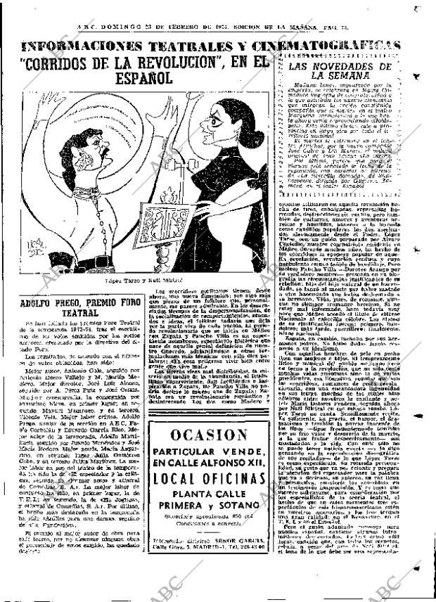 ABC MADRID 23-02-1975 página 59