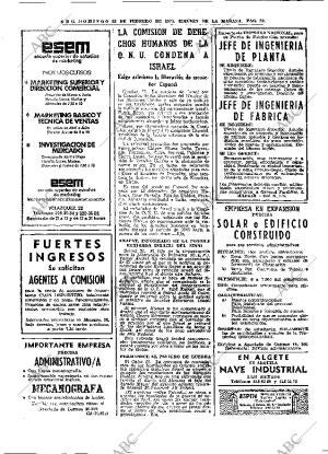 ABC MADRID 23-02-1975 página 6