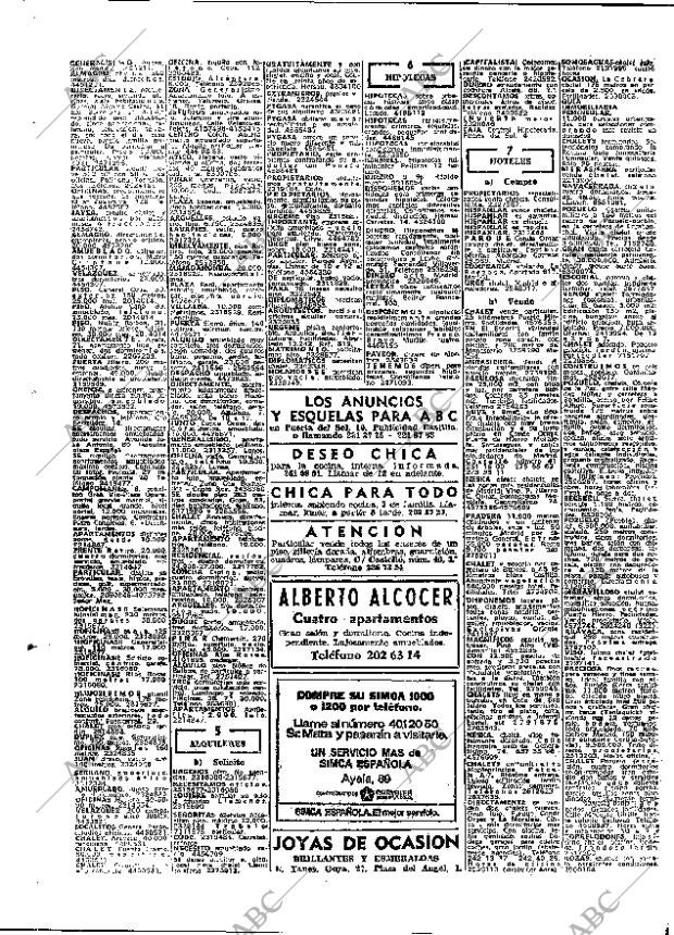 ABC MADRID 23-02-1975 página 74