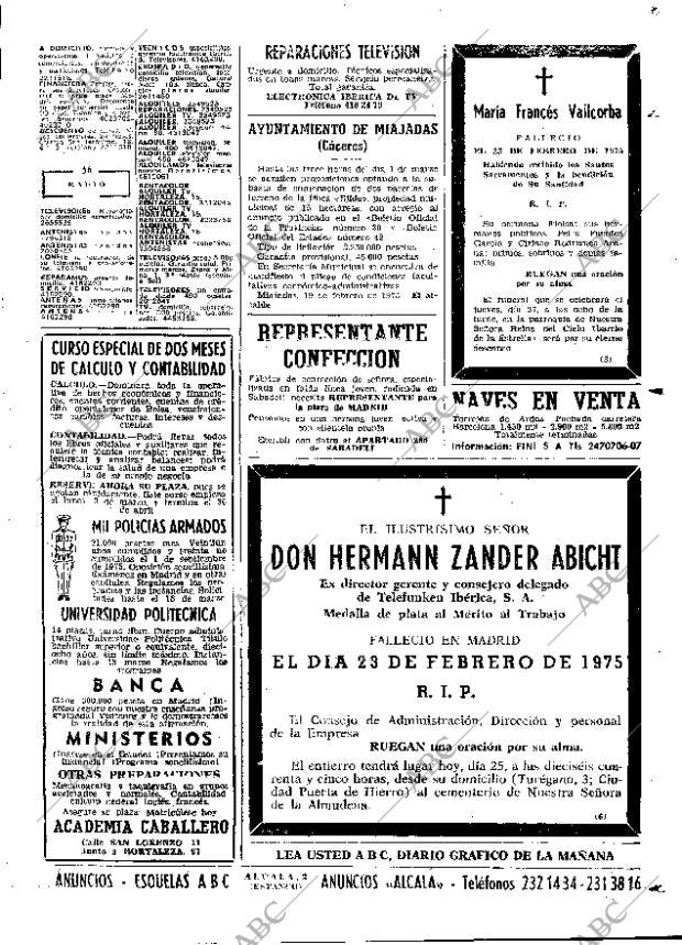 ABC MADRID 25-02-1975 página 119