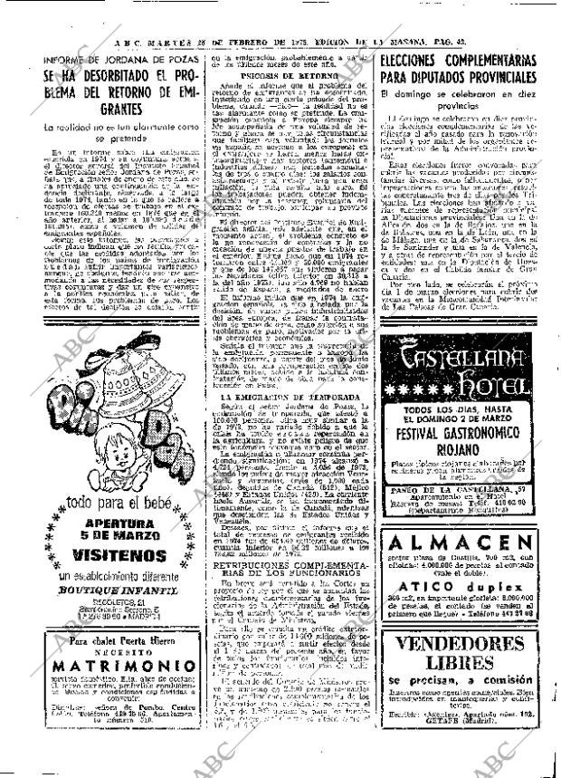 ABC MADRID 25-02-1975 página 42