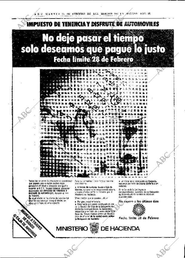 ABC MADRID 25-02-1975 página 68