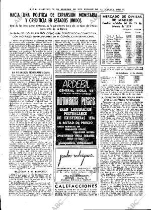 ABC MADRID 25-02-1975 página 71