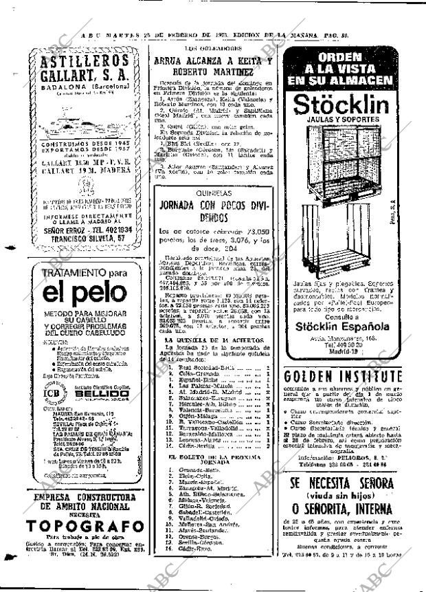 ABC MADRID 25-02-1975 página 80