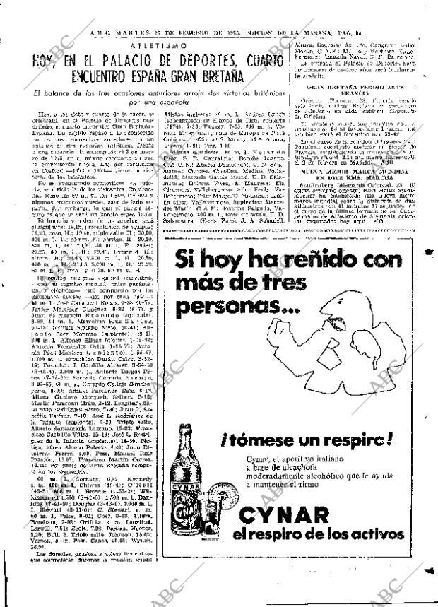ABC MADRID 25-02-1975 página 85