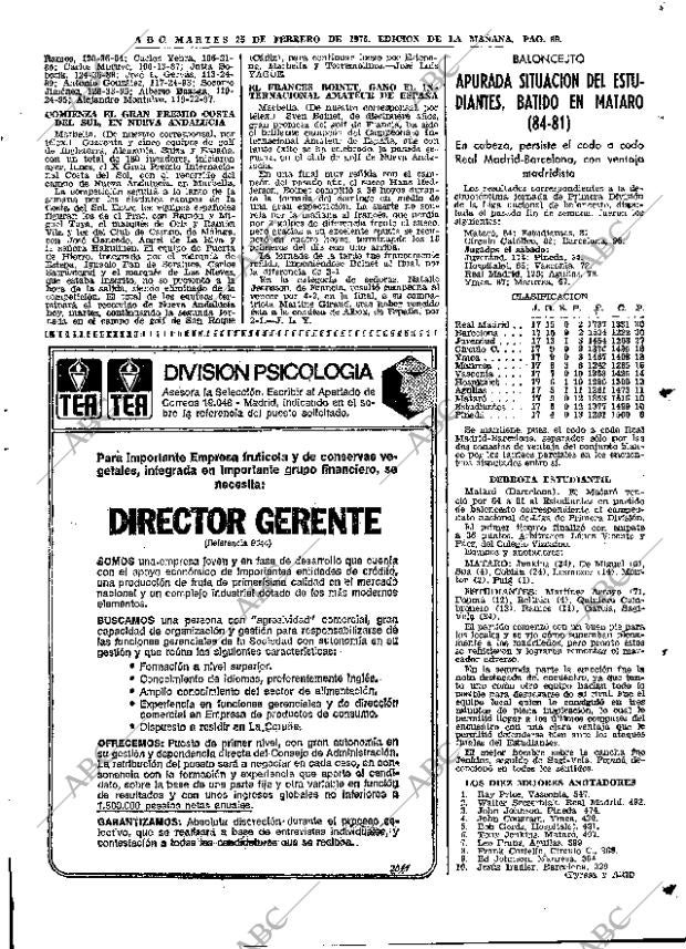 ABC MADRID 25-02-1975 página 89