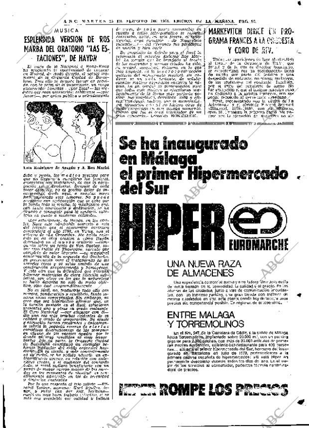 ABC MADRID 25-02-1975 página 93