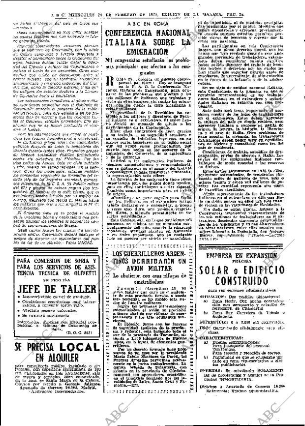 ABC MADRID 26-02-1975 página 28